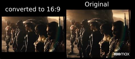 Zack Snyders Justice League Weird Aspect Ratio Explained Screen Test