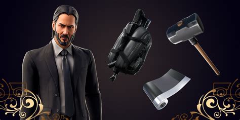 Lmao there's a literal fortnite x john wick crossover happening right now. Fortnite Item Shop John Wick skin, Simple Sledge Pickaxe ...