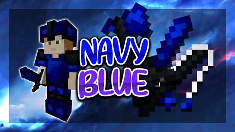 Navy Blue V2 16x Fps Pvp Pack Minecraft Texture Pack