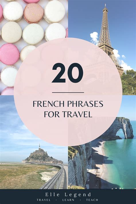 20 French Phrases For Travel French Phrases France Travel France