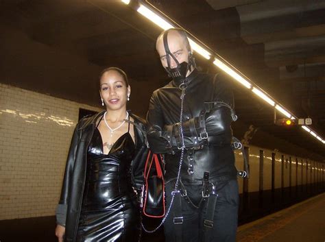 dominatrix and leashed barking slave reid harris cooper flickr