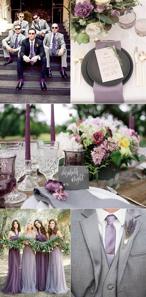 Timeless Grey Wedding Color Palette Ideas To Inspire Mrs To Be