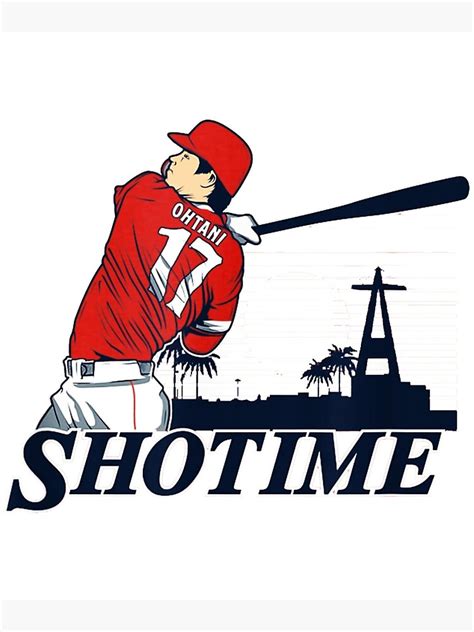 Officially Licensed Shohei Ohtani Shirt Shotime Poster By Kinsies