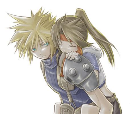 Cloud And Jessie Final Fantasy Know Your Meme