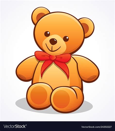 Simple Cute Brown Teddy Bear Download A Free Preview Or