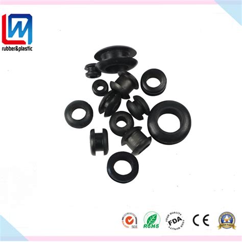 Top Sale Rubber Hole Plug Synthetic Rubber Grommets Double Sided Round