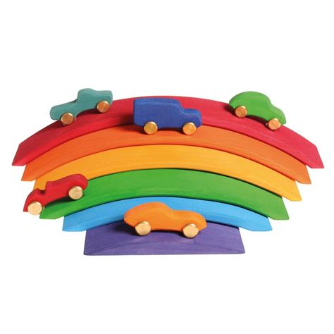Grimms Rainbow Bridge Grimms Rainbow Rainbow Bridge Wooden Toys