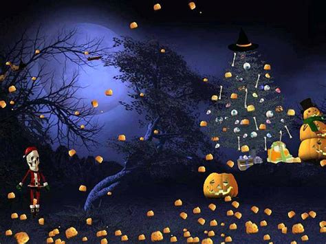 Animated Halloween Wallpaper Wallpapersafari