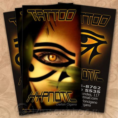 If the tattoo is visible, the bearer gains a. Cartão de Visitas Hypnotic Tattoo - Estúdio de Tatuagens ...