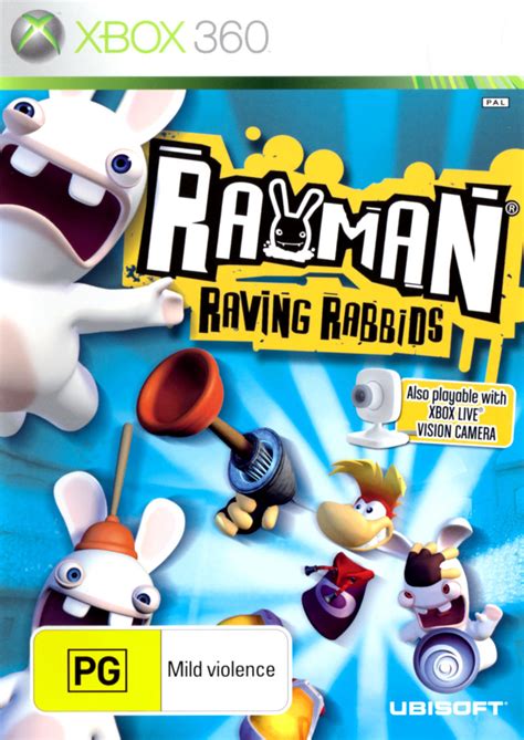 Rayman Raving Rabbids For Xbox 360 2007 Mobygames