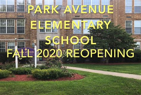 Park Avenue Elementary School Welcome Back Video Warwick Valley