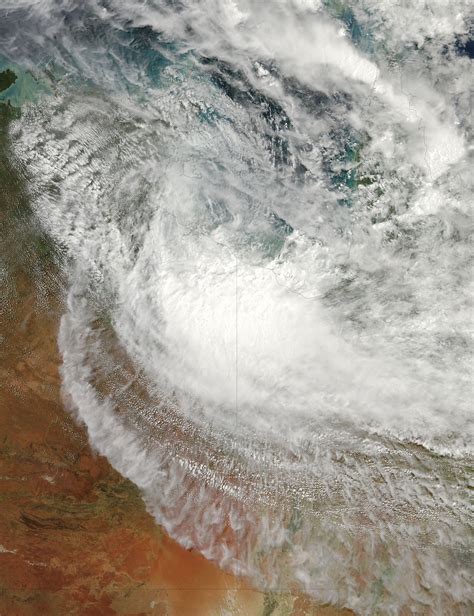 Remnants Of Tropical Cyclone Paul 22p Over Australia