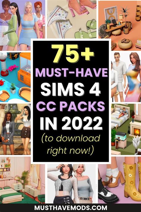 Sims 4 Cc Packs Sims 4 Free Mods Sims 4 All Packs Sims Challenge