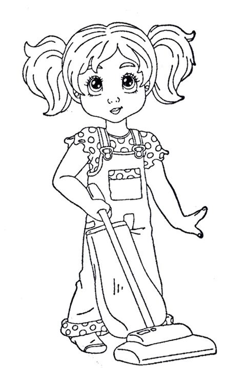 Little Girl Vacuum Clipart 20 Free Cliparts Download