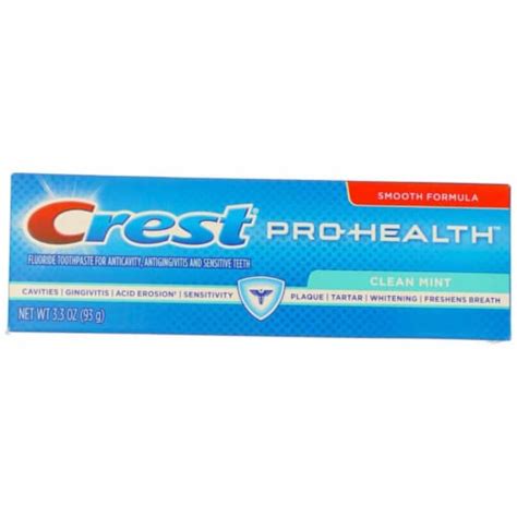 Crest Pro Health Clean Mint Toothpaste 33 Oz Foods Co