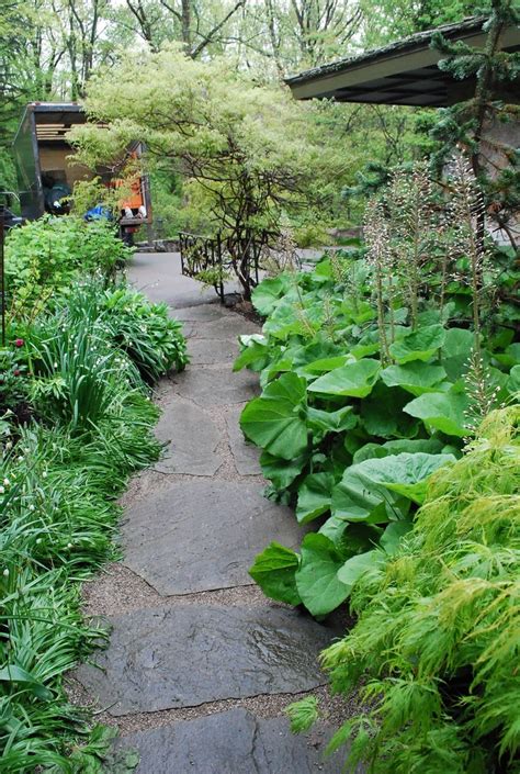 Slate Garden Path Gardens And Landscaping Pinterest