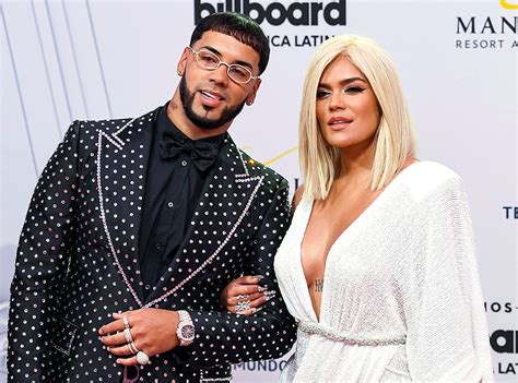 Karol G And Anuel Aa From 7 Couples Who Are Celebrating Their Pcas