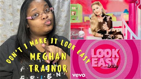 meghan trainor don t i make it look easy official audio reaction youtube