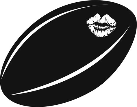 Rugby Ball Clipart Black And White Rugby Ball Clipart