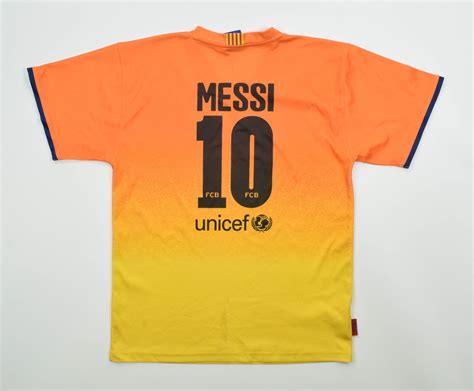 2012 13 Fc Barcelona Messi Shirt Xlboys Football Soccer European