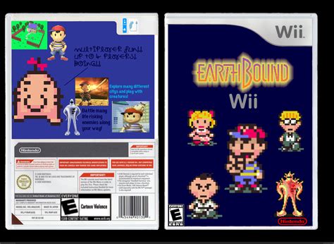 Earthbound Wii Wii Box Art Cover By Doombringer533