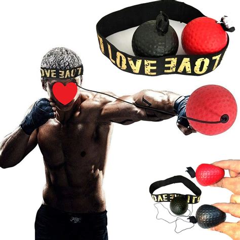home boxing reflex ball reflex ball with headband punching ball fight ball for speed reactions