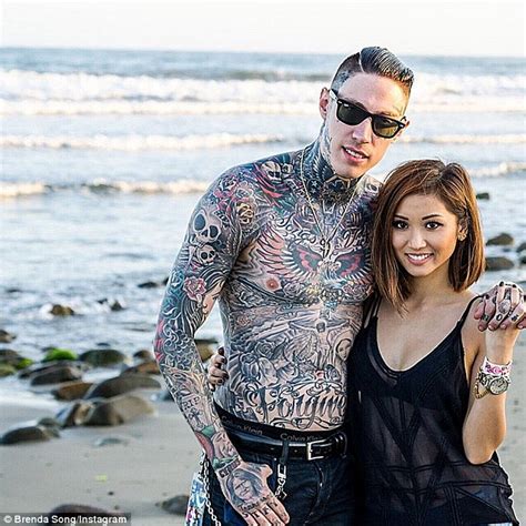 Brenda song (born march 27, 1988) is an american actress. Miley Cyrus' brother Trace holds hands with ex-girlfriend Brenda Song | Daily Mail Online