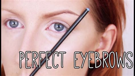 How To Get Perfect Eyebrows Makeup Tutorial Youtube