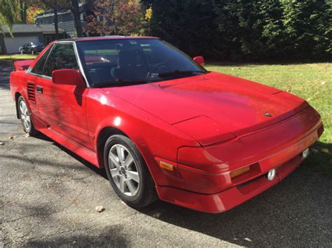 1988 Toyota Supercharged Mr2 Mid Engine 2 Seat Sports Car Immaculate