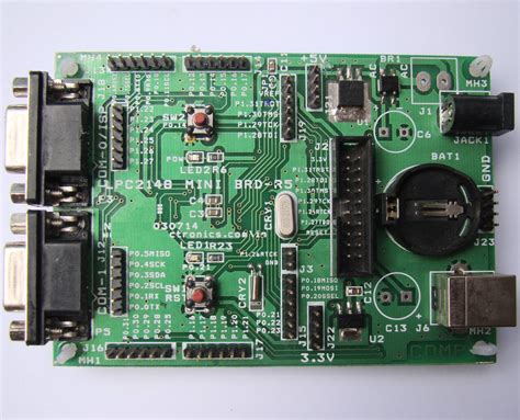 Mini Lpc2148 Arm7 Development Board Hacktronics