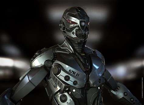Cyborg Robot Sci Fi Futuristic Technics Wallpapers Hd Desktop And
