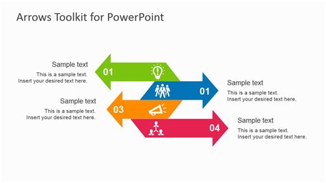 Multipurpose Arrow Toolkit For Powerpoint Slidemodel