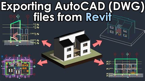 Exporting Autocad Dwg Files From Revit Tutorial Youtube