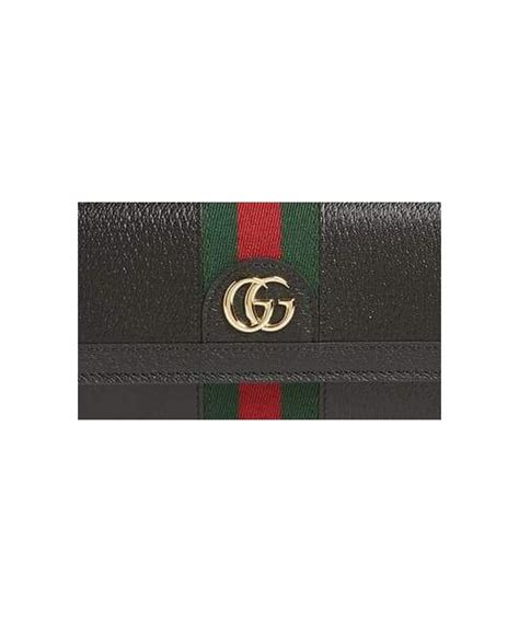 Gucci（グッチ）の Gucci Ophidia Leather Continental Wallet（財布） Wear