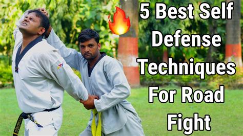 5 Best Self Defense Techniques For Road Fight Explain In Hindi Master