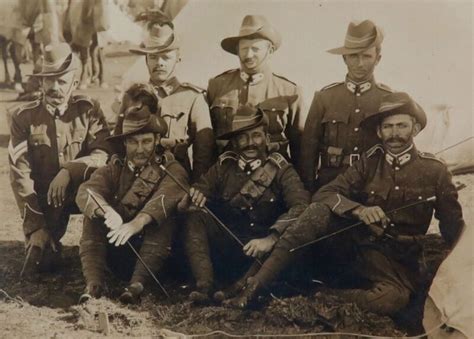 Rare Pre Ww1 2nd Boer War Australian Light Horse Photograph 1
