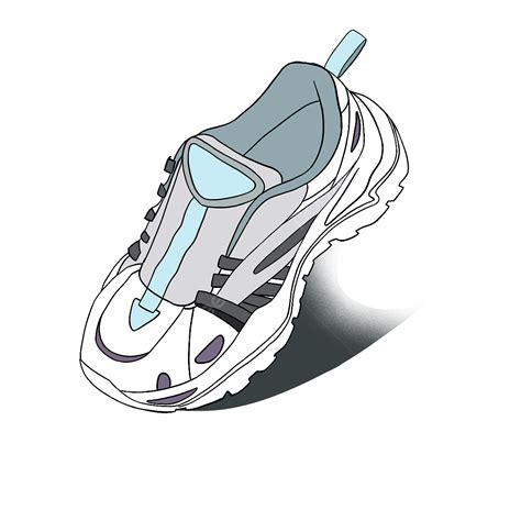 Running Shoes Clipart Transparent Png Hd Blue Dynamic Casual Running