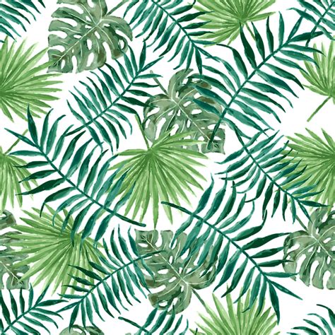 Entextile Fabric Leaf Palm Green 2310247