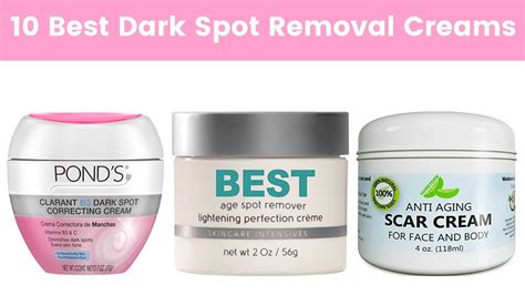 10 Best Dark Spot Removal Creams For Face 2019 Dark Spot Corrector