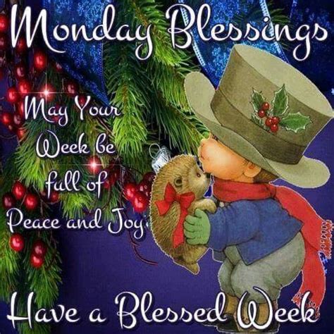 Have a blessed day is correct, because in this example, the word blessed is an adjective. Monday Blessings, Have A Blessed Week Pictures, Photos ...