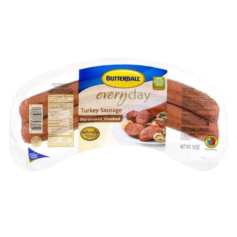 Save On Butterball Everyday Turkey Sausage Hardwood Smoked Order Online