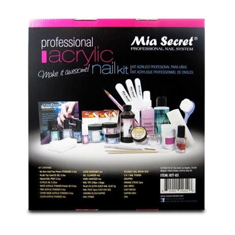 Mia Secret Professional Acrylic Nail Kit Kit 03