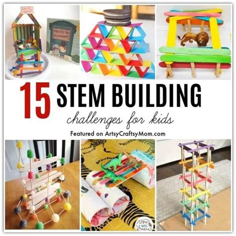 15 Superb Stem Building Challenges For Kids
