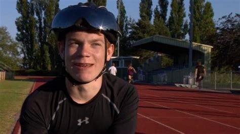 Jamie Edwards Young Wheelchair Athlete Hopes To Emulate Weir Bbc Sport