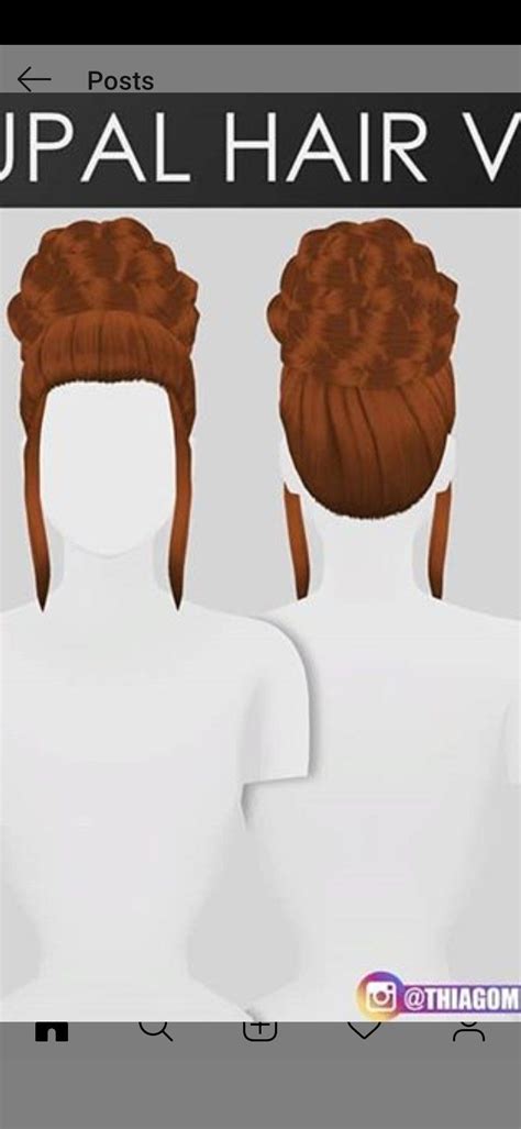 Sims 4 Hair Strengthen Hair