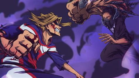 My Hero Academia All Might Vs All For One Final Fight Youtube