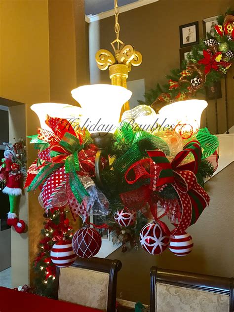 Chandelier Garland By Holiday Baubles Whimsical Christmas Modern