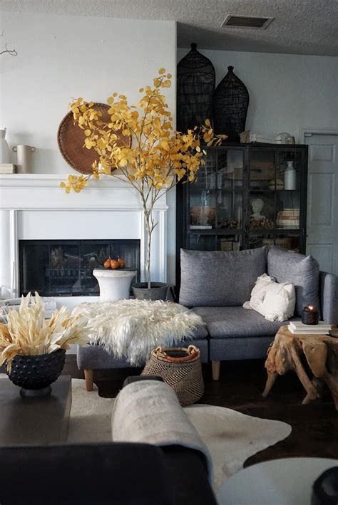 Cozy Fall Decor With A Modern Eclectic Touch Bees N Burlap