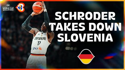 FIBA Basketball World Cup on Twitter 𝘿𝙀𝙉𝙉𝙄𝙎 𝙏𝙃𝙀 𝙈𝙀𝙉𝘼𝘾𝙀 Schroder