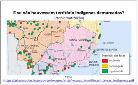 Importância Da Demarcação De Territórios Indígenas Planos De Aula 4º Ano Geografia